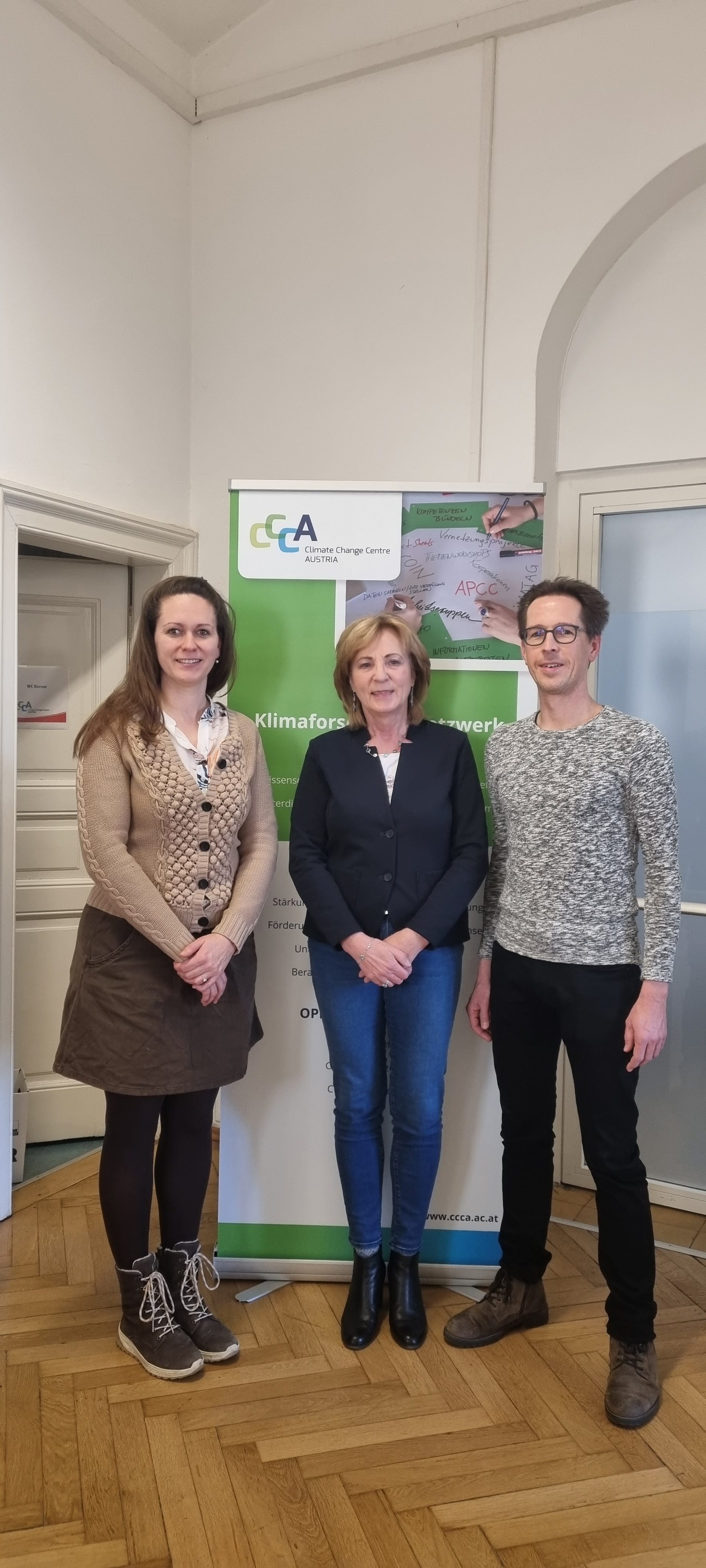 Besuch beim Climate Change Center Austria in Graz