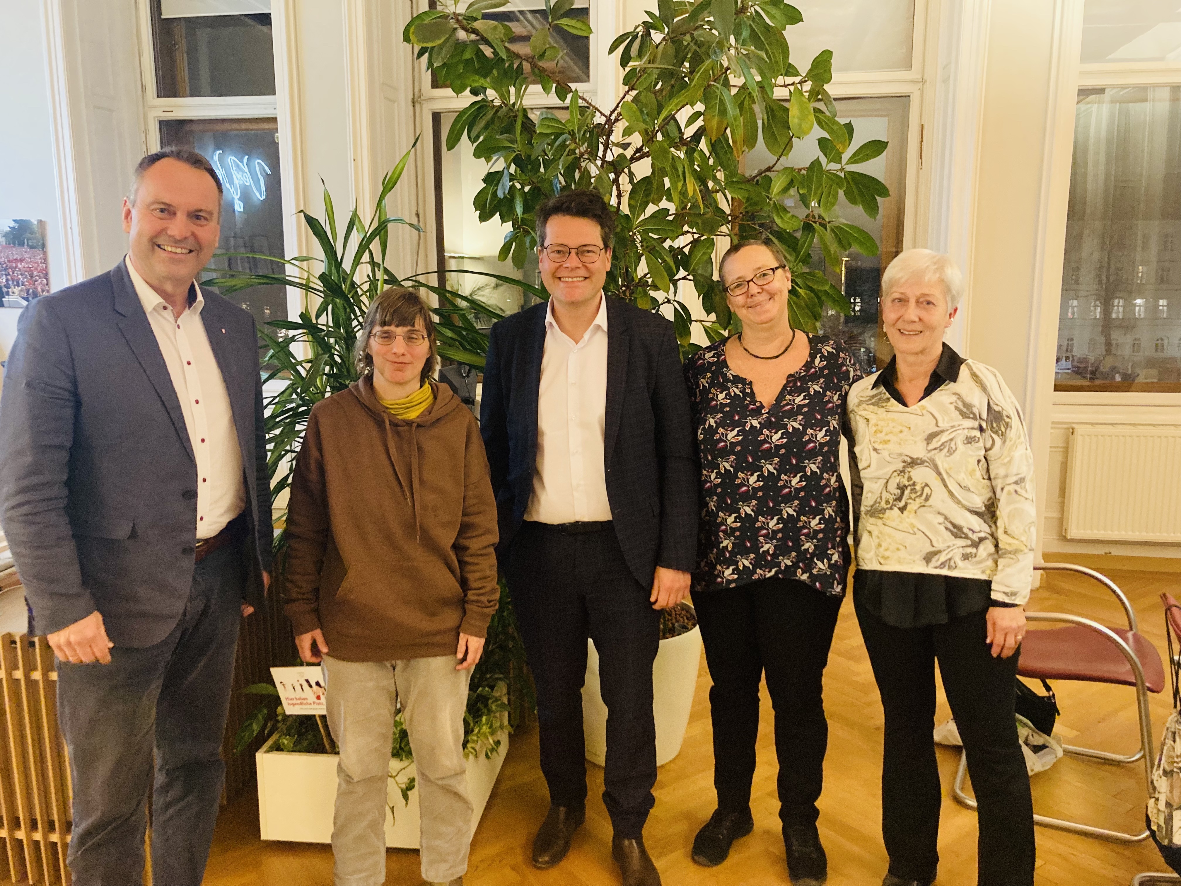 Zu Besuch bei Wiener Klimastadtrat und Klimadirektor