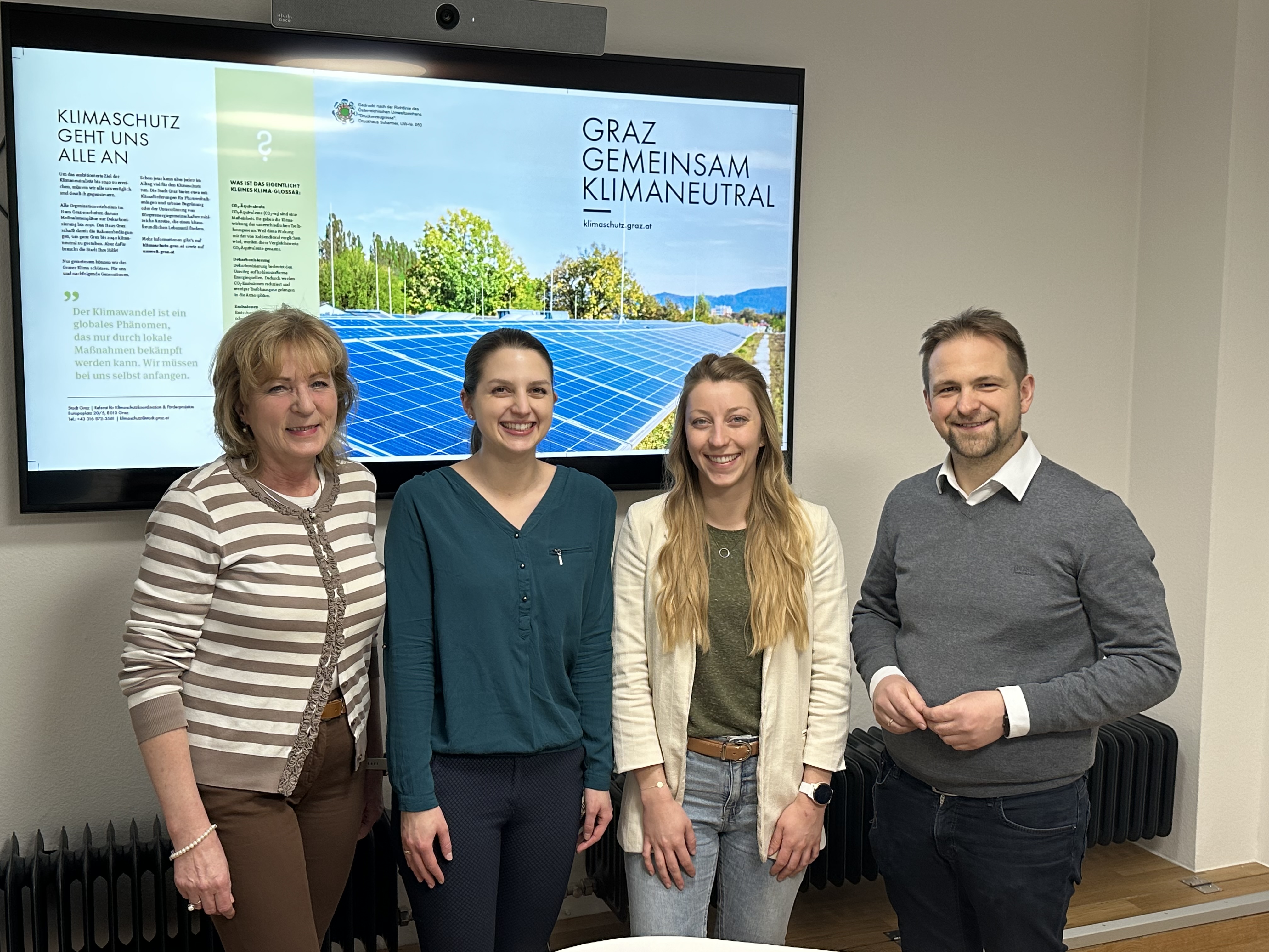 Klimarätinnen beim Klimaschutzbeauftragten der Stadt Graz