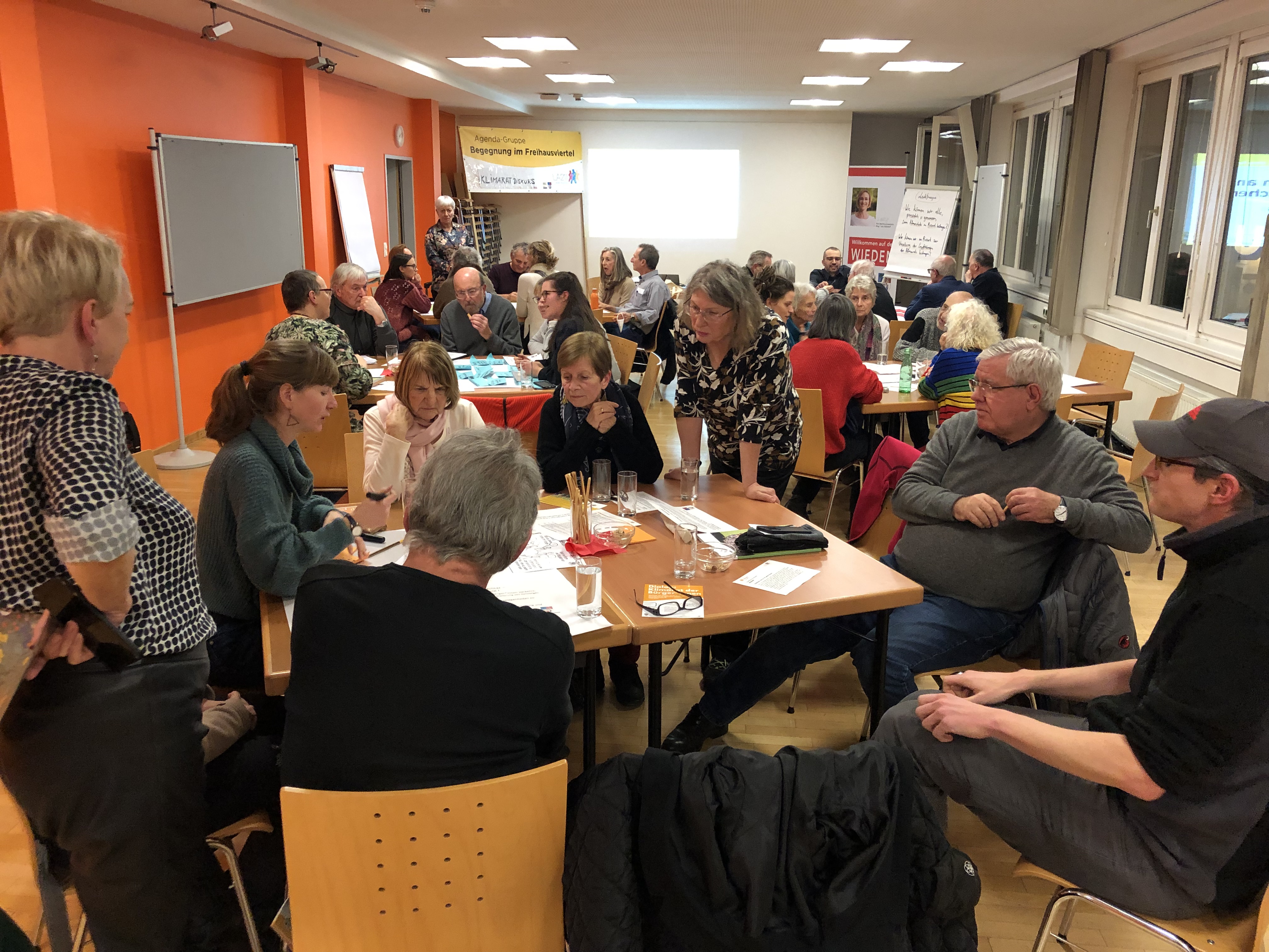 Dialog auf der Wieden