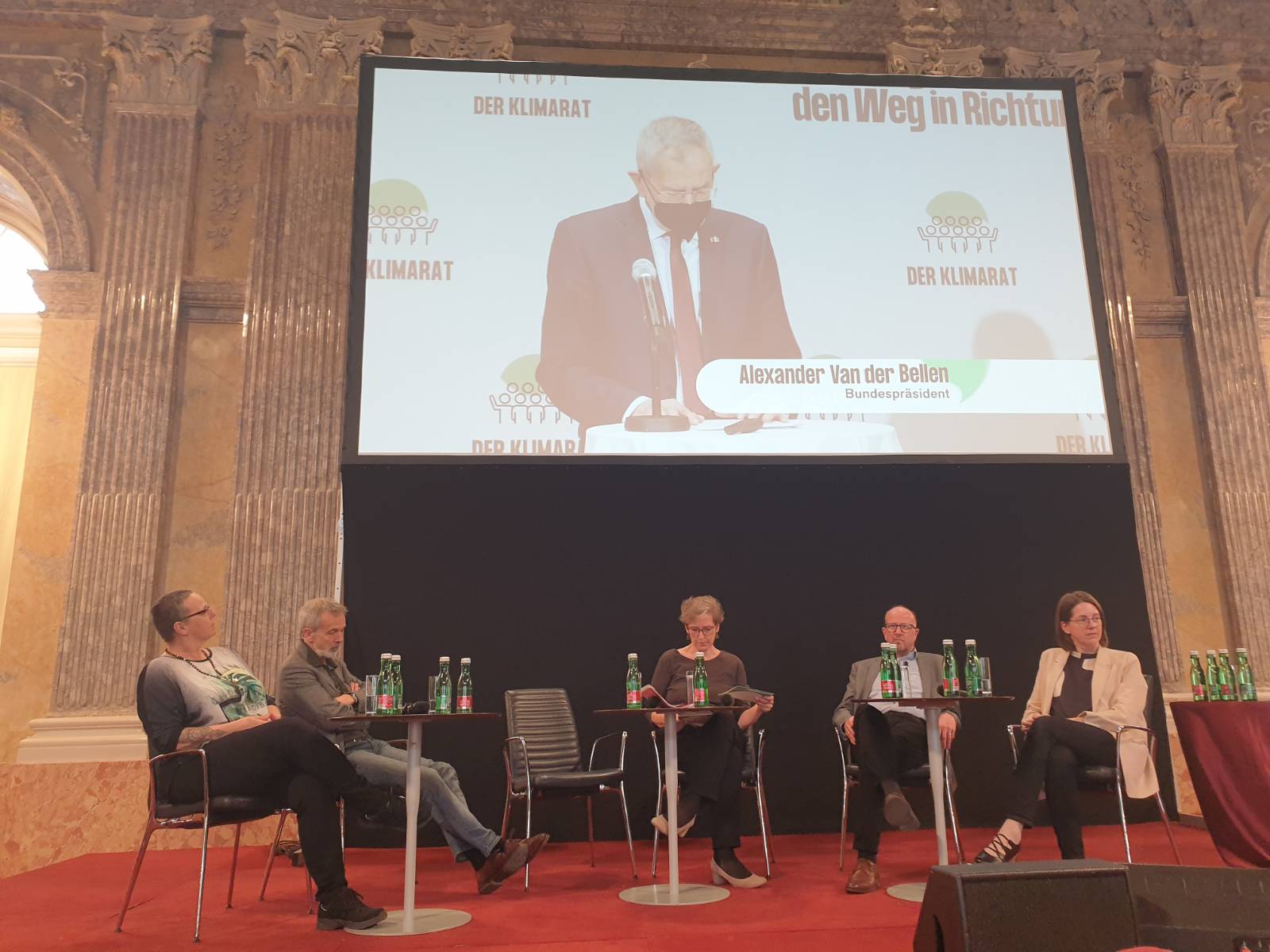 Klimarat bei Präsentation des 6. Sachstandberichts