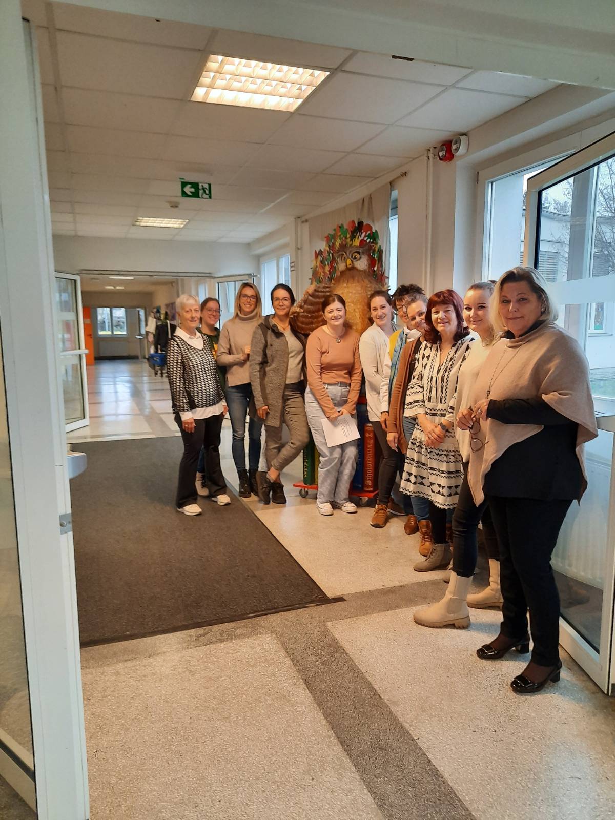 Besuch in der Volksschule Lavantgasse