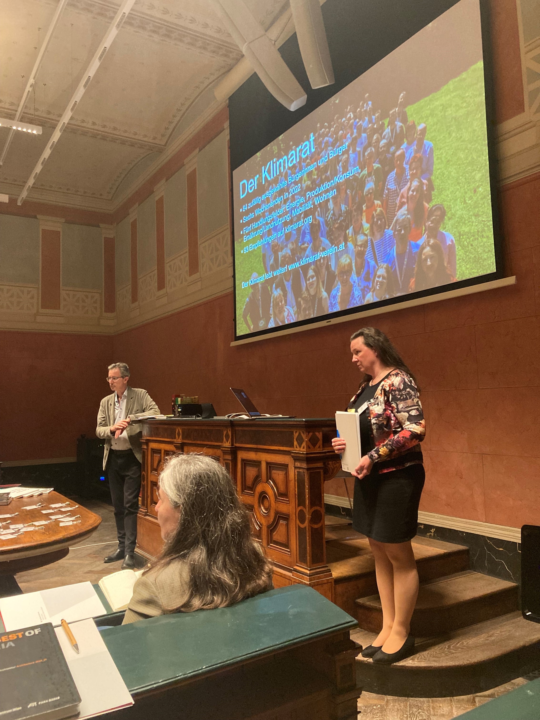 Klimarat bei Beirat für Baukultur