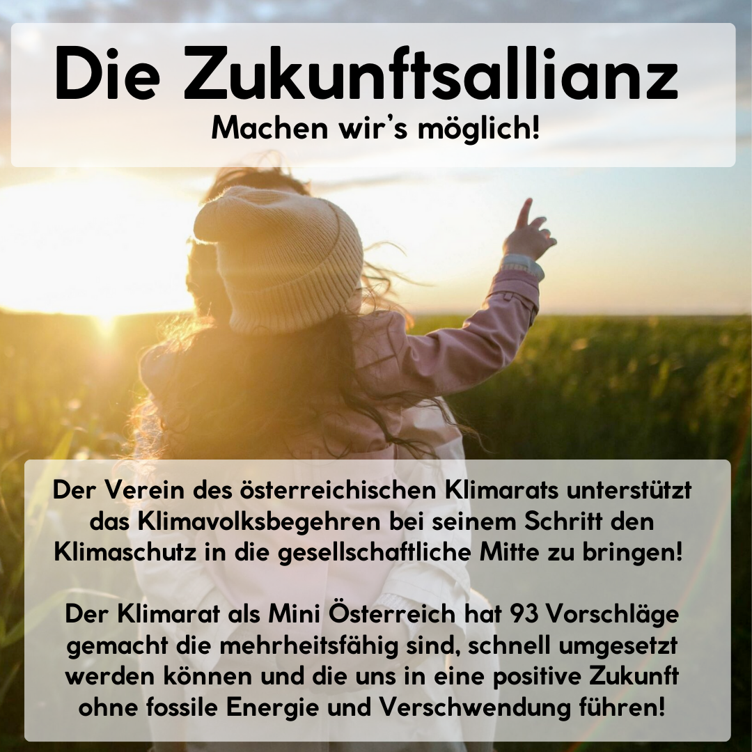 Wir unterstützen die Zukunftsallianz