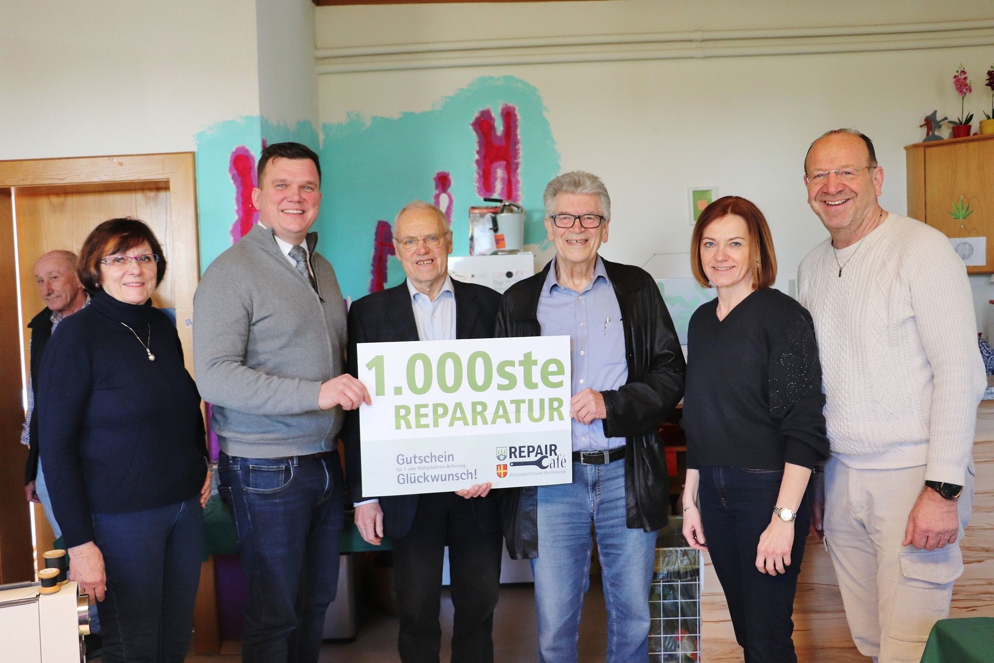 Reparatur im Repair-Café Hitzendorf gefeiert